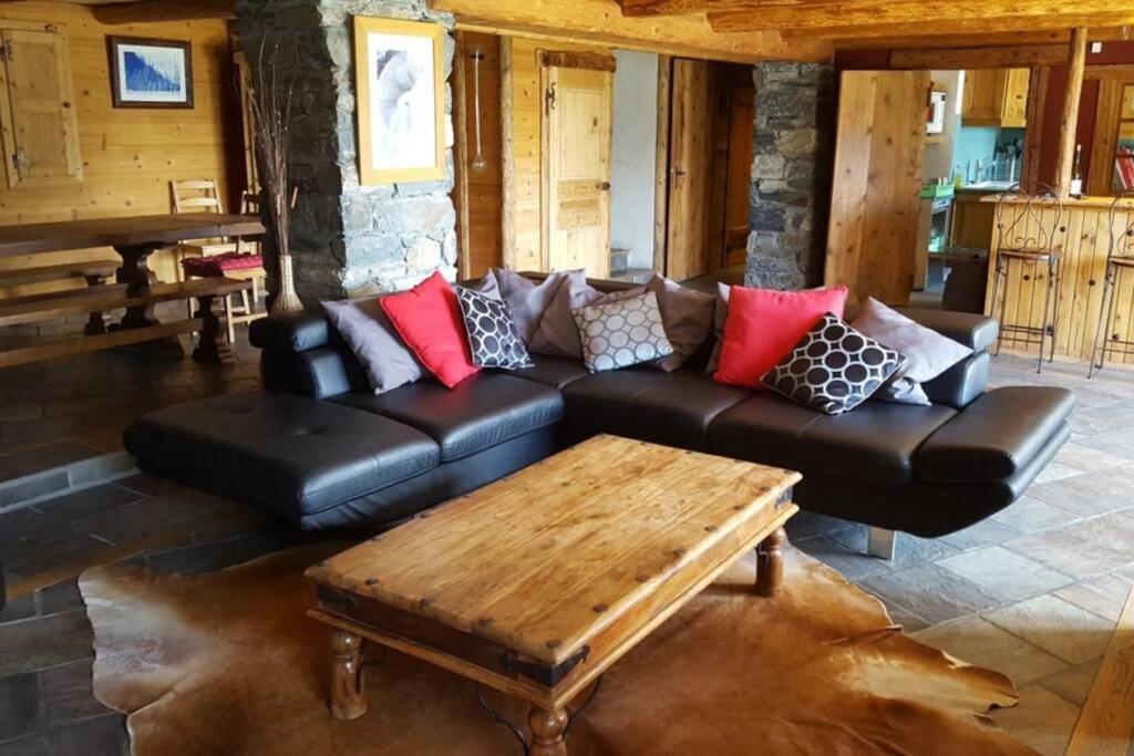 Paisible Chalet Montagne Avec Option Jacuzzi セエ エクステリア 写真